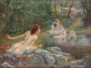 Nymphs in the Forest