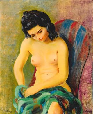 Nude Woman Resting