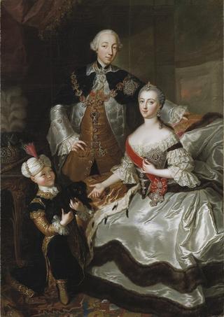 俄罗斯彼得·费多罗维奇大公、凯瑟琳·阿列克谢耶夫娜大公爵夫人