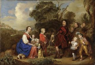 施洗者圣约翰的家庭画像