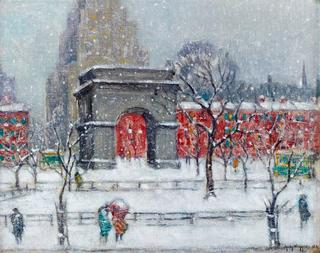 Winter, Washington Square