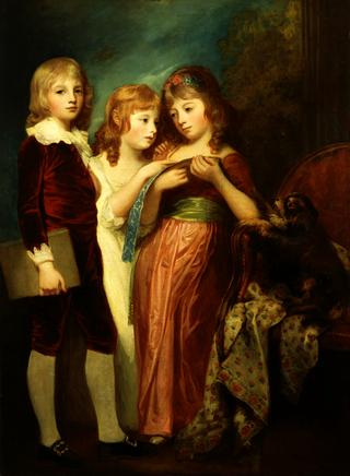 Winchcombe Henry Eyre-Hartley and his sisters Charlotte and Mary