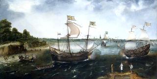 一名荷兰商人在拉罗谢尔附近被英国海盗袭击