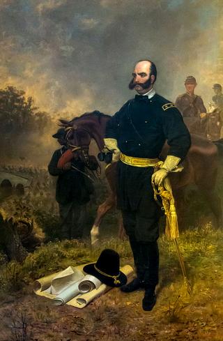 General Ambrose Burnside at Antietam