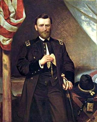 General Ulysses S. Grant in his Tent