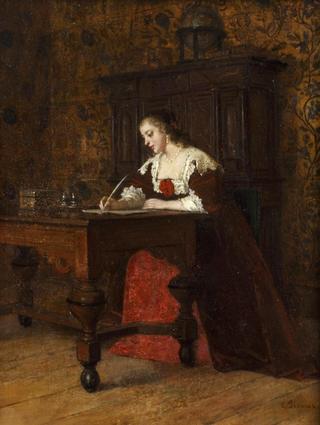 Lady Writing a Letter