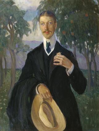 Portrait of Nikolai Gumilev