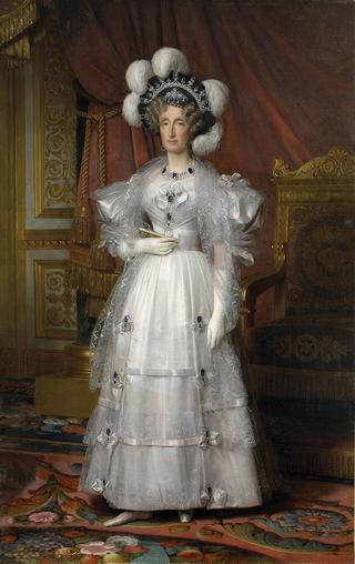 Portrait of Marie-Amélie de Bourbon