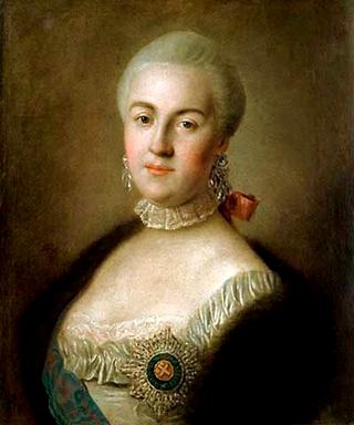 叶卡捷琳娜·阿列克谢夫娜大公爵夫人画像