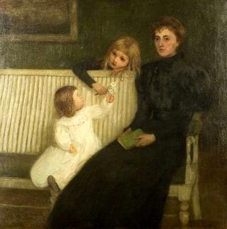 Children with their Mother