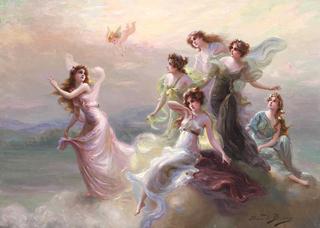 The dance of the nymphs