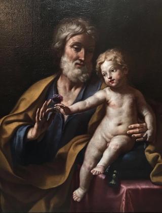 St Joseph with the Infant Jesus