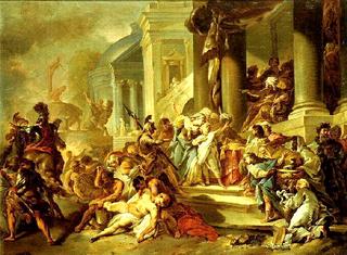 Anthiochos IV Epiphanes Orders the Massacre of the Maccabees