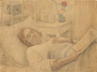 Portrait of the Wounded Nurse Elena Kovalchuk