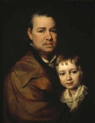 Portrait of a Man with a Boy