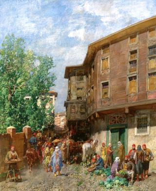 Market in Constantinople