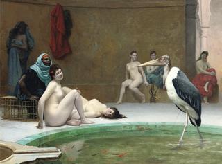 The Maribou In The Harem Bath