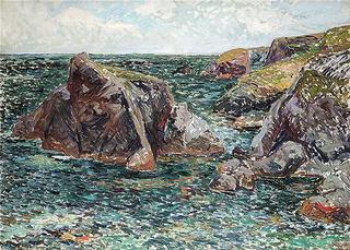 The Rocks of Port Goulphar à Belle Ile