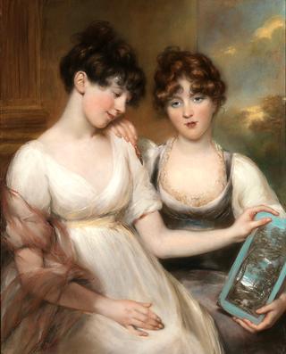 安妮和玛丽亚·罗素的肖像