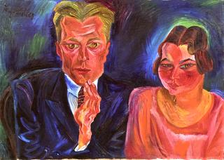 Portrait of the Couple Irma and Fritz Fässler