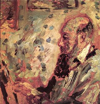 Self-Portrait in front of His Easel