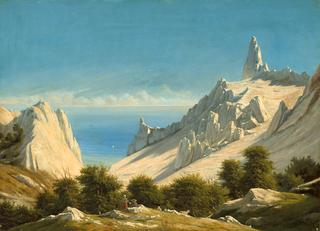 索默斯皮莱的景色，莫恩的悬崖
