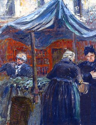 Breton Women at Market