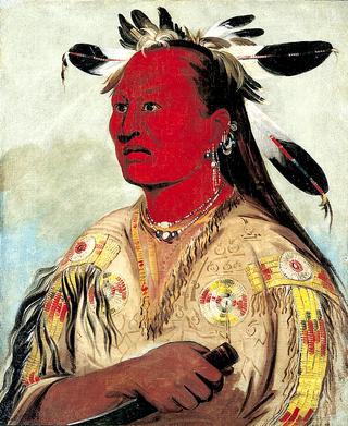 Stán-au-pat, Bloody Hand, Chief of the Tribe