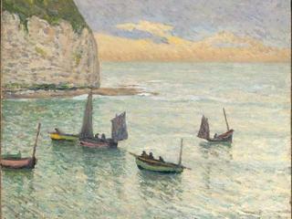 Departure of Fishing Boats, Yport