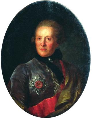 Portrait of Alexander Sumarokov