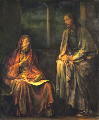 Visit of Nicodemus to Christ
