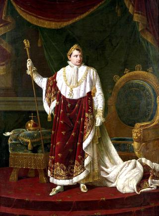 Portrait of Napoleon in Coronation Robes