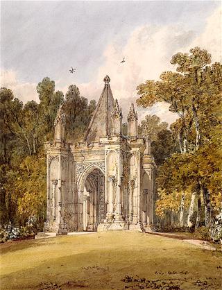 The Ancient Arch in Mr Wyndham's Garden, Salisbury