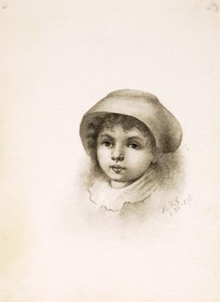 Head of a Child with Hat