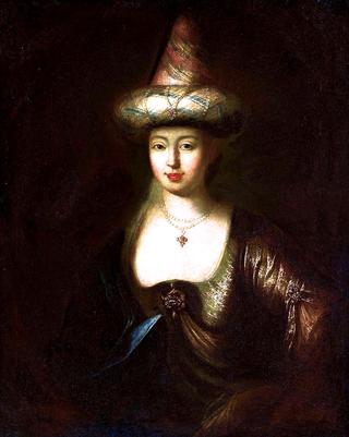 Portrait of a Woman in Oriental Costume