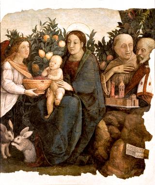 圣母子与圣基里努斯和弗朗西斯