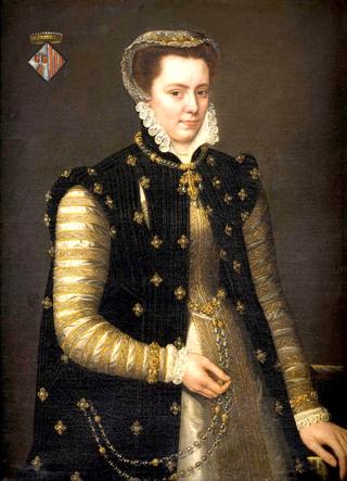 帕尔马公爵夫人、荷兰总督玛格丽特的肖像