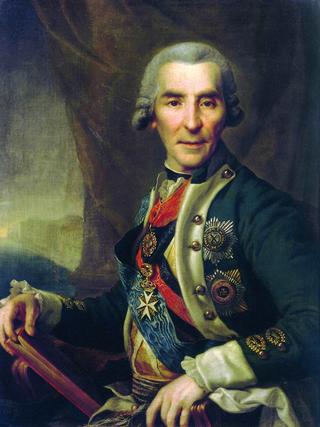 Portrait of Ivan Golenischev-Kutuzov