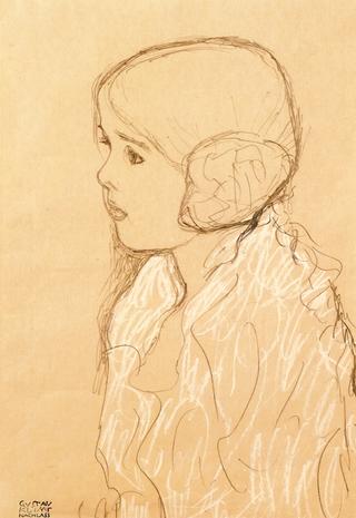 Bust of a Girl in Profile