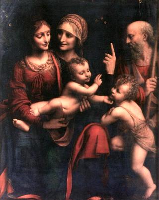 Holy Family with Saint Anne and Saint John