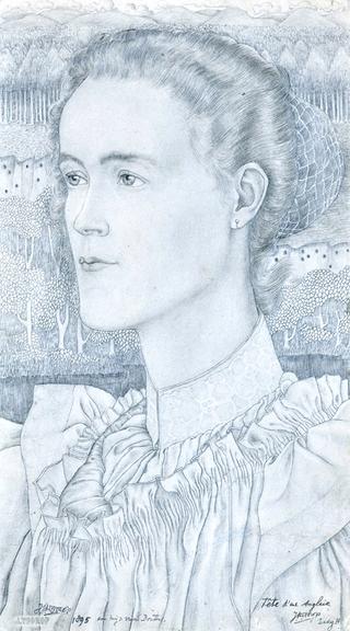 Portrait of Miss J. Pontifex Hall