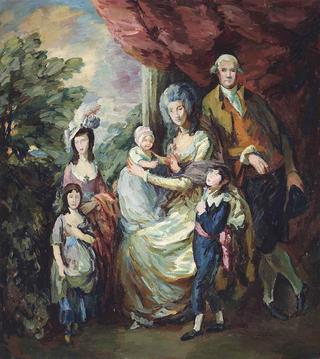 The Baillie Family, after Thomas Gainsborough