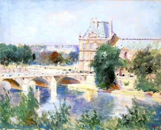The Seine with View of the Louvre