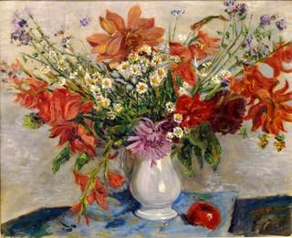 Still Life with Jug of Flowers