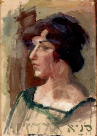 Portrait of a Lady in Profile