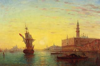 View of the Doges Palace, Venice