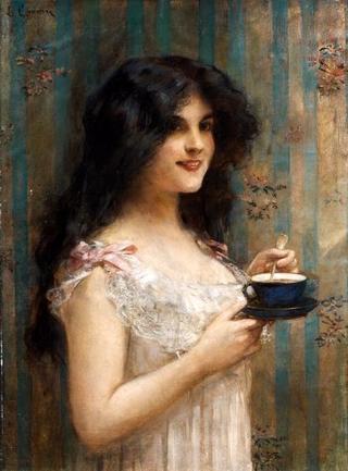 Girl with a Cup