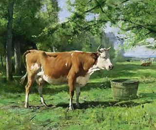 A Cow in a Landscape