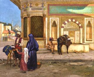 The Fountain of Ahmed III, Constantinople