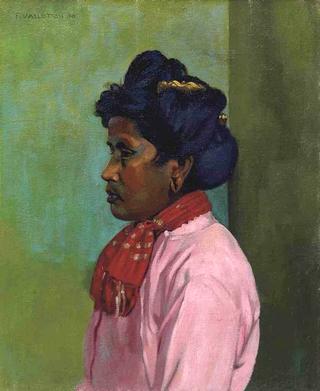 Negress in a Pink Blouse